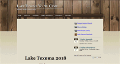 Desktop Screenshot of laketexomachristiancamp.com